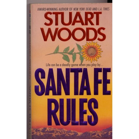 SANTA FE RULES, Stuart Woods, PB, "Wolf Willett is stunned to read his own obitu - Picture 1 of 2